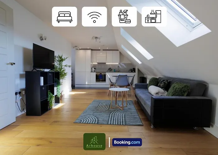 One Bedroom Apartment By Arhouse Apartments Short Lets & Serviced Accommodation Kingston With Free Wifi